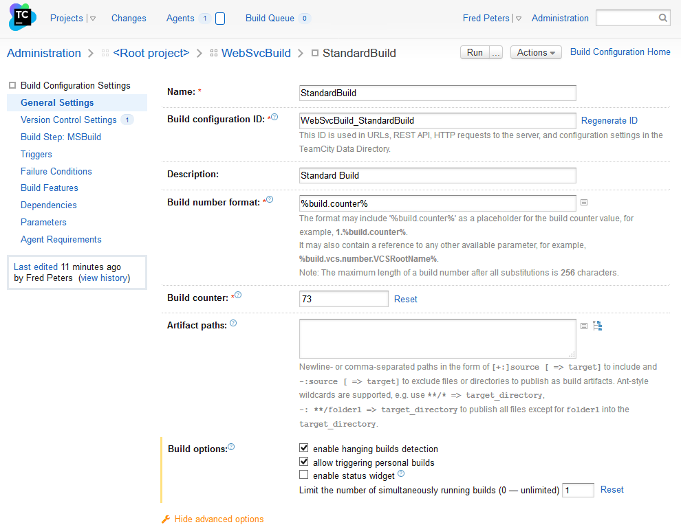 General Settings